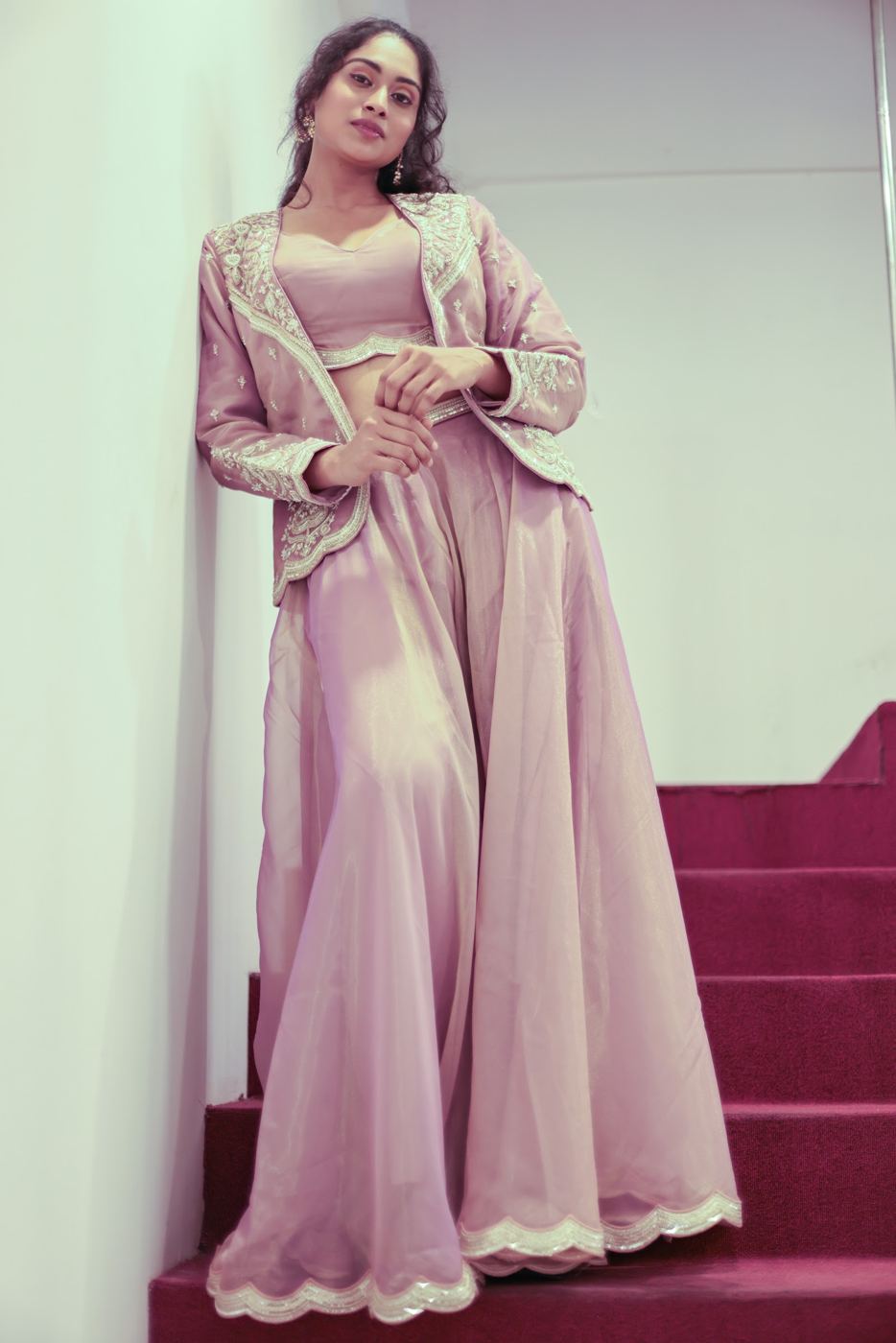 Blush Anarkali