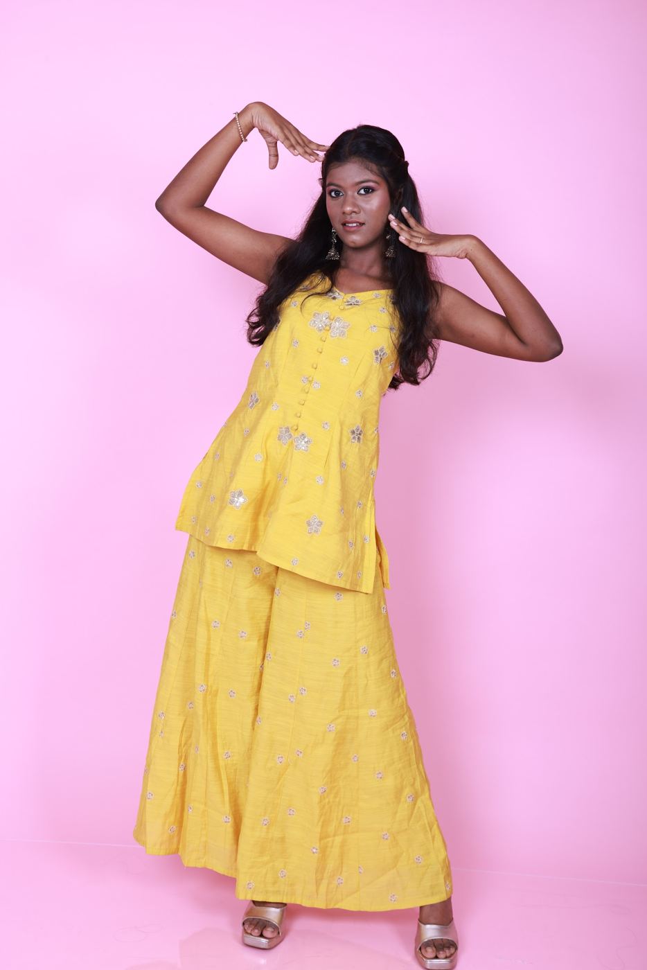 Yellow Color Block